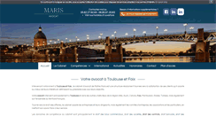 Desktop Screenshot of maris-avocat.com